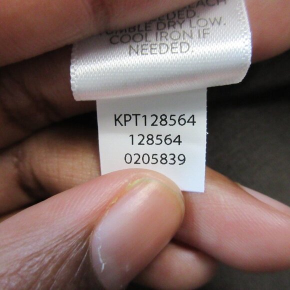 J Jill Slim Leg Cropped Pants Women's 2X Brown Cotton Rayon Stretch Casual 365 - Picture 5 of 12